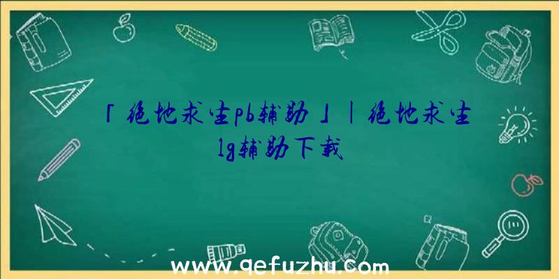 「绝地求生pb辅助」|绝地求生lg辅助下载